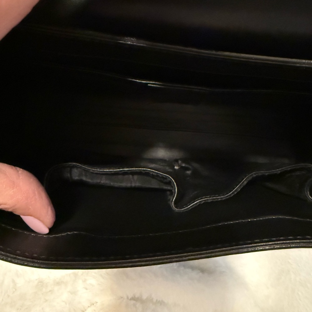Gucci Black Emily Leather Chain Shoulder Bag - Picture 7 of 8